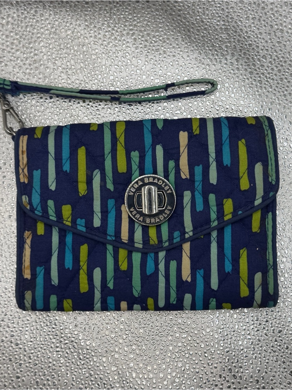 Vera Bradley "Your Turn" Smartphone Wristlet Wallet in Katalina Showers